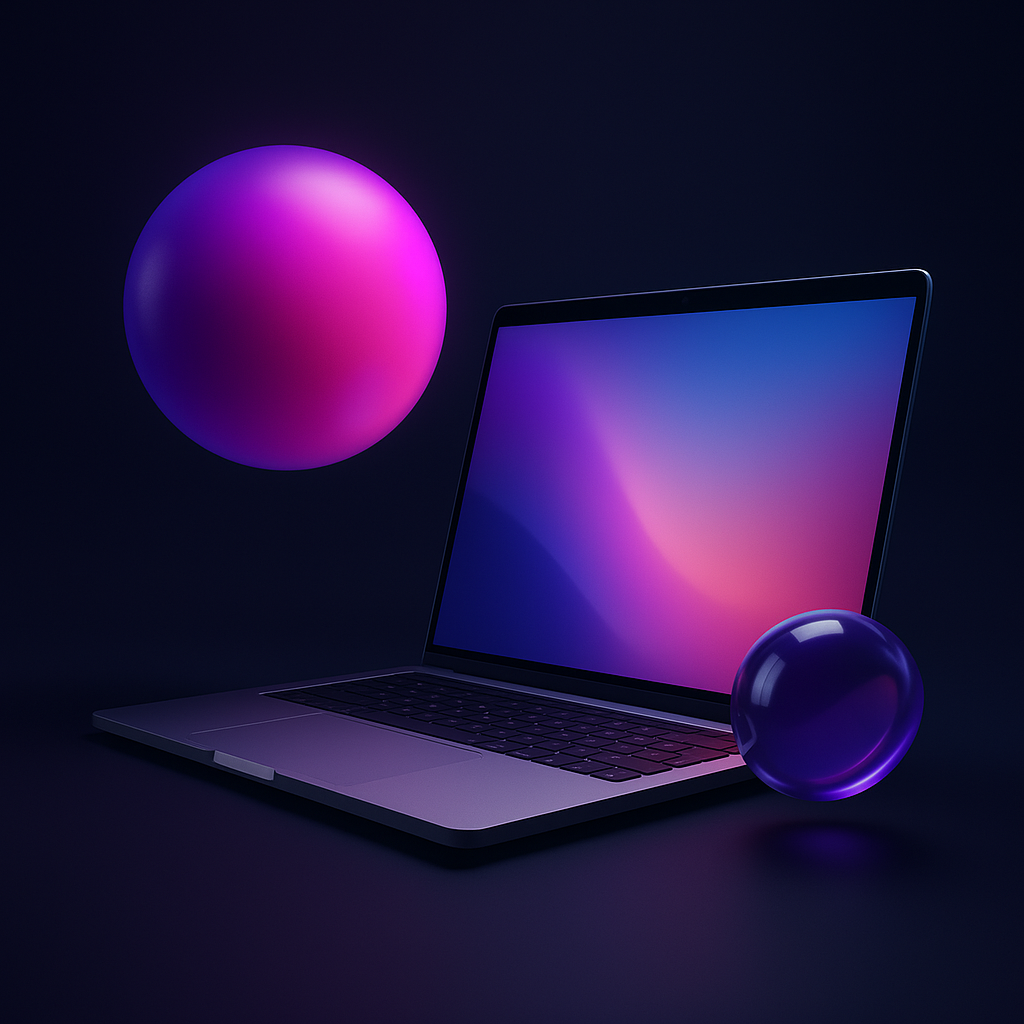 Vibreon premium web development visual